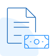 Icono Billete Y Documento Simple